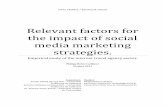 Relevant factors for the impact of social media marketing ... · Project title: Relevant factors for the impact of social media marketing strategies. Emprical study of the internet