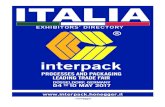 EXHIBITORS’ DIRECTORY - Italy exhibitors .3 3 A / C Exhibitors Arca Etichette Spa 12E41 Arcoplastica