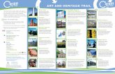 ardiff ART AND HERITAGE TRAIL Bay Trail · ardiff ART AND HERITAGE TRAIL Bay Trail This circular trail for cyclists, walkers and joggers is 10km (6.2 miles) in distance and runs through