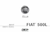 2017 FIAT 500L Owner's Manual - Dealer eProcesscdn.dealereprocess.com/cdn/servicemanuals/fiat/2017-500l.pdf · section table of contents page 1 introduction .....3 2 things to know