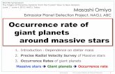Occurrence rate of giant planets around massive starsth.nao.ac.jp/meeting/dta2015a_planet/DTASymp3/talks/Wednesday/... · – To estimate an occurrence rate of planets ... The uncertainties