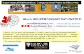 High Performance Mathematics - University of Newcastle · Outline. What is HIGH PERFORMANCE MATHEMATICS? 1. Visual Data Mining in Mathematics. 9Fractals, Polynomials, Continued Fractions,
