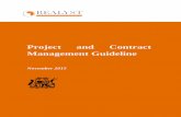 Project and Contract Management Guideline - ppo.govmu.orgppo.govmu.org/English/Documents/Project and Contract Management... · IMPLEMENTATION (EXECUTION), MONITORING AND CONTROL PHASE.....