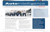 AutoIntelligence - aa-boschap-uk.resource.bosch.com · to 200 computers so workshop technicians need the right knowledge and tools to service them correctly. The Byte in "Parts, Bytes