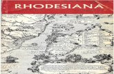 Rhodesiana 17 · Rhodesiana issued during the year. There are two issues in each year, dated July and December. For further information and particulars concerning member ship, please