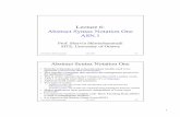 Lecture 6: Abstract Syntax Notation One ASNshervin/courses/ceg4395/lectures/Lecture06.pdf · Lecture 6: Abstract Syntax Notation One ASN.1 Prof. Shervin Shirmohammadi SITE, University
