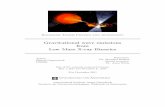 Gravitational wave emissions from Low Mass X-ray Binaries · Abstract This bachelor’s thesis treats the study of detecting gravitational waves from Low Mass X-ray Binaries (LMXBs)