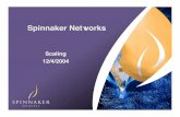 Spinnaker Networks - citi.umich.edu · 2 Scaling Goals •Need to scale to 100s of servers •already have 1000s of clustered machines •may all be accessing one file •or small