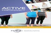 PARC Active Pregnancy - Niagara Region · PHYSICAL ACTIVITY RESOURCE CENTRE ACTIVE PREGNANCY The Physical Activity Resource Centre (PARC) is the Centre of Excellence for physical