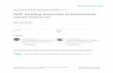 Self-healing materials as biomimetic smart structures - ИМСims.bas.bg/wp-content/uploads/2016/12/Book_Self-healing_ · Opracowanie poświęcone jest teoretycznym i praktycznym