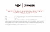 Rola reklamy w przemysle mleczarskim na przykladzie …usir.salford.ac.uk/803/1/GR1.pdf · 2017-08-09 · Ponadto om6wiono cele i funkcje reklamy. ... Istnieje wiele definicji pojt