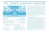 St. John Cantius Parishstjohncantiusparish.org/wp-content/uploads/2016.08.14_Twentieth... · Bóg i anioł stróż pilnowali mnie po raz kolejny. Więc w taki sposób mój urlop dobiegł