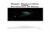 Simple Photorealism using Persistence of .Persistence of Vision The Persistence of Vision Raytracer,