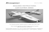 9545 LEKI EXTRA 330SC en - Graupner LEKI EXTRA 330SC_en.pdf · The LEKI EXTRA 330SC is a superbly manoeuvrable RC aerobatic model which is an excellent choice for simple aerobatics