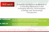 Breaking the Memory Bottleneck in Computing Applications ... · 2017 nvram workshop | may 29-30th- 2017 m. harrand cea-list, laboratoire infrastructure et atelier logiciel sur puce,