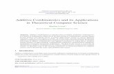 Additive Combinatorics and its Applications in Theoretical ...cseweb.ucsd.edu/~slovett/files/addcomb-survey.pdf · Additive Combinatorics and its Applications in Theoretical Computer