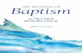 in The United Methodist Church - WordPress.com · 8 In Peter’s call to baptism at Pentecost, we see a pattern of basic actions common to the other accounts of baptism throughout