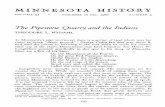 The Pipestone quarry and the Indians. - collections.mnhs.orgcollections.mnhs.org/MNHistoryMagazine/articles/31/v31i04p193-208.pdf · THEODORE L. NYDAHL IN MINNESOTA'S DEEP SOUTHWEST