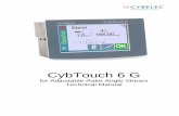 CybTouch 6 G - cybelec.de · CDS_CybTouch6_G_W_v1.2.doc 3/5 Axis and Shear Features The below elements are available and can be configured on CybTouch by the OEM. However, some