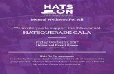 HATSQUERADE GALA - Amazon Simple Storage Service · Hatsquerade Gala Recognition Logo on all event advertising / promotional communications* Event Day – Logo on venue’s 6’ x