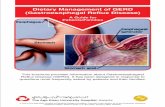 Dietary Management of GERD (Gastroesophegal Reflux Disease) · A Guide for Patients/Families This brochure provides information about Gastroesophageal Reflux Disease (GERD). It has