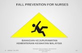[PPT]FALLS PREVENTION STRATEGYnursing.moh.gov.my/wp-content/uploads/2018/05/2-FALL... · Web viewFALL PREVENTION FOR NURSES BAHAGIAN KEJURURAWATAN KEMENTERIAN KESIHATAN MALAYSIA Bahagian