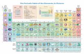 The Periodic Table of the Elements, in PicturesWords_11x8.5.pdf · Au 79 Gold Thermometers Hg 80 Mercury 111 112 Low-Temperature Thermometers Tl 81 Thallium Weights Pb 82 Lead 113