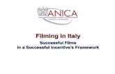 ANICA, THE ITALIAN in Italy_tax incentives... · ANICA, THE ITALIAN ASSOCIATION OF FILM INDUSTRIES