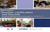 INDONESIA: Teacher certification and beyond - World Bankdocuments.worldbank.org/curated/en/129551468196175672/pdf/104599... · INDONESIA: Teacher certification and beyond. An empirical