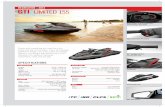 GTI - Watercraft World · ongoing commitment to product quality and innovation, BRP reserves the right at anytime to discontinue or change specifications, price, design, features,