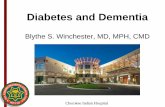 Diabetes and Dementia - ihs.gov · Alzheimer’s Disease Facts and Figures, which showed only 45 percent of those who have been diagnosed with Alzheimer’s disease, or their caregivers,