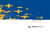 Gen Set S.p.A. · 1 Gen Set S.p.A. is one of the largest manufacturers of engine driven welders and generating sets. Founded in 1974, it gradually enlarged its range of products and