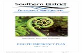 Emergency Management - Southern DHB · 4.5 South Island Regional Health Emergency Plan (SIRHEP) 34 4.6 Coordinated Incident Management System (CIMS) 34 4.6.1 Descriptions of Incident