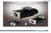 Kollmorgen AKM Servomotor Selection Guide · AKM SERVOMOTOR AKM Servomotor Series Features Torque 0.16 to 180 Nm continuous stall torque (1.4 to 1590 lb-in) in 28 frame/ stack combinations.