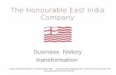 The Honourable East India Company - Economic Historyeconhist.userweb.mwn.de/bussnet/KH East India Co.pdf · The Honourable East India Company ... • The VOC and the expansion of