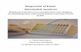 Diagnostik af Equin Metabolisk Syndrom - ddd.dk¦geforeninger/hest/opgaver... · Diagnostik af EMS Side 2 Summary: Equine Metabolic Syndrome (EMS) was described in 2002. It is a metabolic