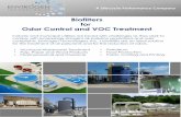 Biofilters for Odor Control and VOC Treatment · What is a Biofilter? Biofilters use naturally occurring microorganisms to treat air containing such odorous substances as reduced