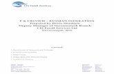 P & I REVIEW RUSSIAN FEDERATION Prepared by ... - CIS PANDI · CIS PandI Services Ltd Novorossiysk, 2016 CONTENT: 1. General review of Taman ports and Anchorages 2. Terminals at Port