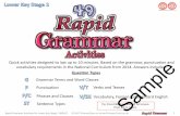 Sample - Primary Classprimaryclass.co.uk/files/Rapid/samples/Rapid Grammar LKS2 v300917-3... · Rapid Grammar Activities for Lower Key Stage 2 300917 © 2017 PrimaryClass.co.uk and