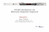 F F FFIEC Guidance on Remote FFIEC Guidance on Remote ... · Dan Fisher The Copper River Group, Inc. Email: dan@Copperwombat.com ... (BCP & DRP) • In a crisis or service failure,