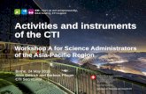Activities and instruments of the CTI - ETH Z · 3 Activities and instruments of the CTI Berne, 24 May 2016 Innovation: driver of the Swiss economy •Switzerland is a small country