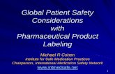 Global Patient Safety Considerations with …€¢  Ampule labeling Germany Label position on ampuls and syringes 18 US ampul label for comparison 19 ...