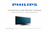 Commercial Mode Setup - download.p4c.philips.comdownload.p4c.philips.com/files/3/32hfl2082d_f7/32hfl2082d_f7_dfu... · Commercial Mode Setup 32HFL2082D/F7 40HFL2082D/F7 Setup manual