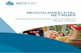 Osteoarthritis Chronic Care Program Model of Care · iv ACI Musculoskeletal Network – Osteoarthritis Chronic Care Program Model of Care PREFACE Nearly one in five Australians has