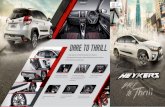 DARE TO THRILLdpmobilmurah.com/wp-content/uploads/2018/02/fa-leaflet-yaris... · DARE TO THRILL Make way for the distinctively bold Yaris Heykers. Strengthened with tougher stance