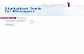 Statistical Tools for Managers - wps.· CD Tutorial 1 Statistical Tools for Managers Tutorial Outline