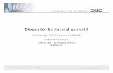 Biogas to the natural gas grid - IEA Bioenergy Task 37task37.ieabioenergy.com/files/daten-redaktion/download/publications... · tkj@dgc.dk. Dansk Gasteknisk Center a/s ... moisture