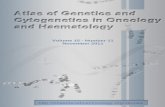 atlasgeneticsoncology.orgatlasgeneticsoncology.org/Journal/Arch2011Vol15Num11.pdf · The PDF version of the Atlas of Genetics and Cytogenetics in Oncology and Haematology is a reissue