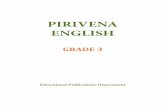 PIRIVENA ENGLISH - edupub.gov.lk G3 P/Pirivena... · AÔÄ ö£¸Qh÷Á ¡¼uøÚU P ... viii Unit 1 - Simple Living Activity 1 ... 2.1 Unit 2 - Buddhist Customs and Traditions
