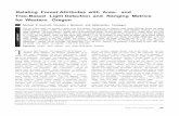 Relating Forest Attributes with Area- and Tree-Based Light ... · Relating Forest Attributes with Area- and Tree-Based Light Detection and Ranging Metrics for Western Oregon ... detect